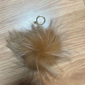 Michael Kors Fox Fur keychain